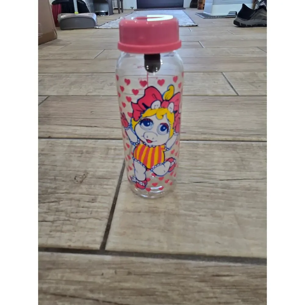 Vintage Baby bottle Miss Piggy VTG Jim Henson's Muppets